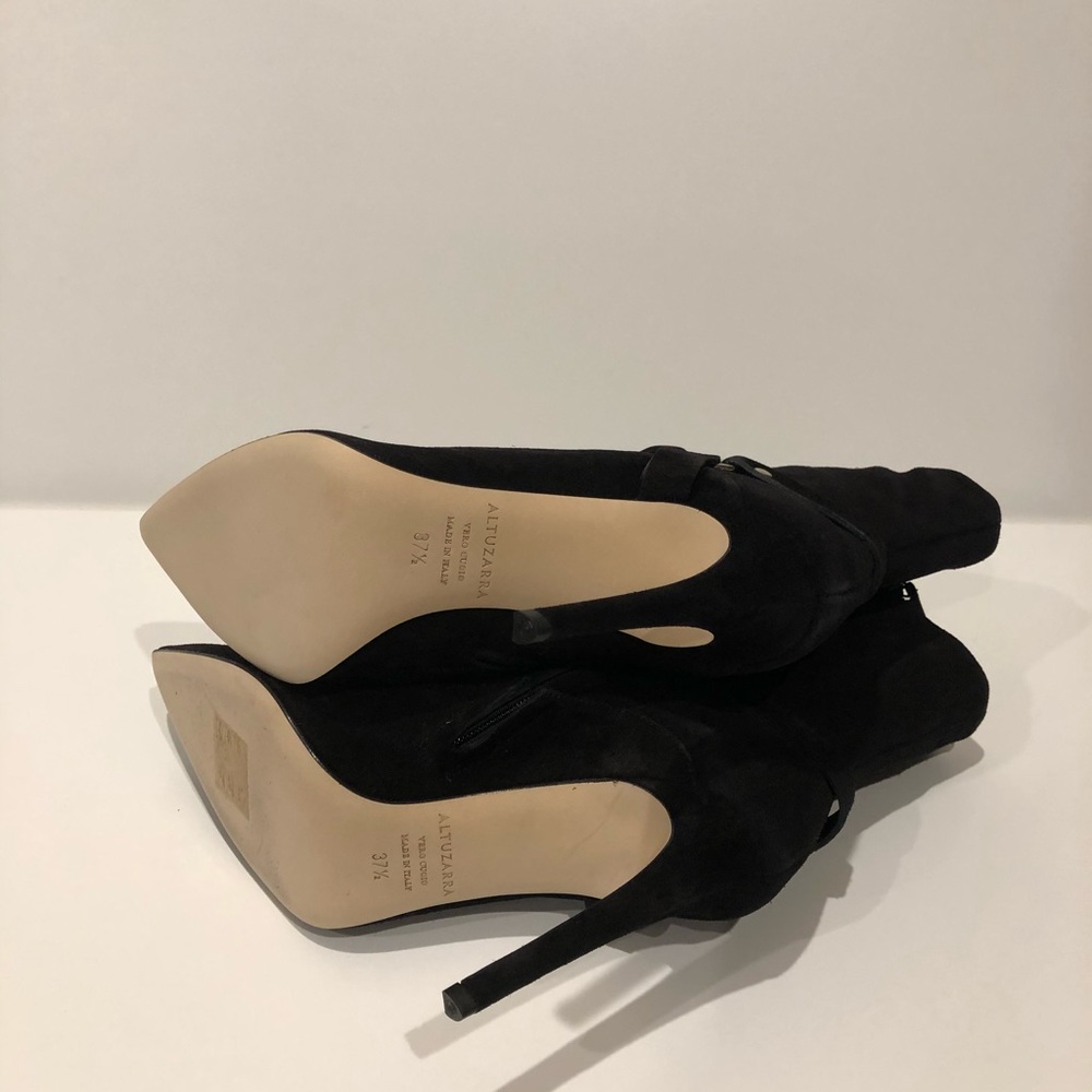 Altuzarra Embellished Suede Ankle Boots NWT Retail $995 - Picture 7 of 8
